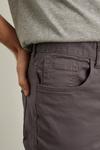 Burton Slim Fit Charcoal 5 Pocket Chino Trousers thumbnail 4