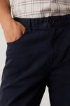 Burton Slim Fit Navy 5 Pocket Chino Trousers thumbnail 4