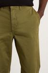 Burton Slim Fit Khaki Chino Trousers thumbnail 4