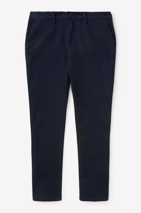 Burton Skinny Fit Navy Chino Trousers 5