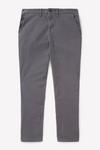 Burton Regular Fit Charcoal Chino Trousers thumbnail 5