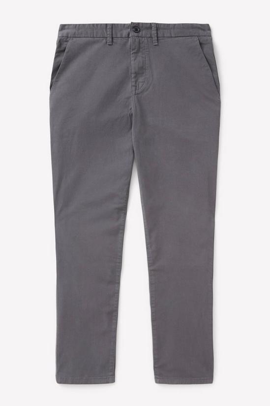 Burton Regular Fit Charcoal Chino Trousers 5