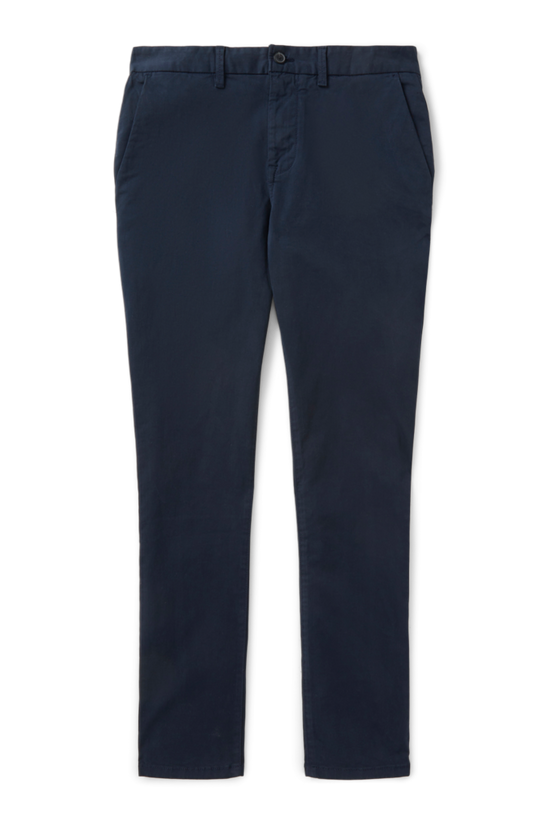 Burton Slim Fit Navy Chino Trousers 4