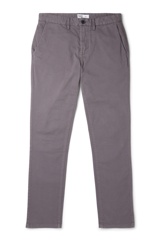 Burton Slim Fit Charcoal Chino Trousers 4
