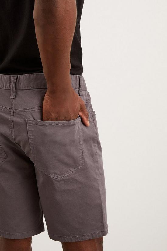 Burton 5 Pocket Charcoal Shorts 4