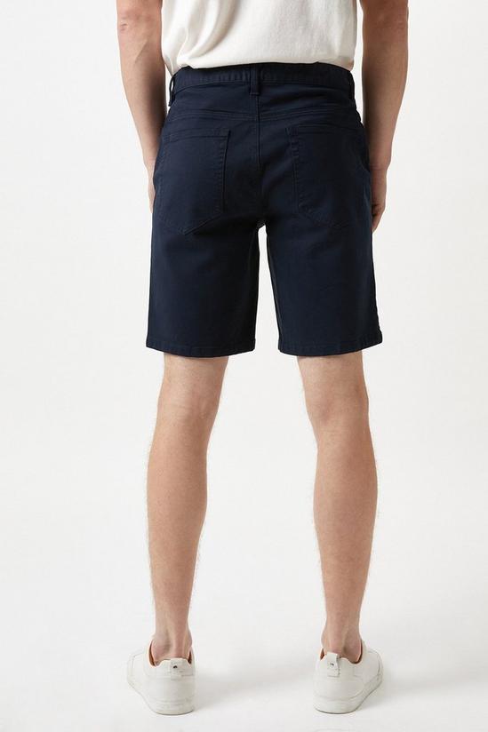 Burton 5 Pocket Navy Shorts 3