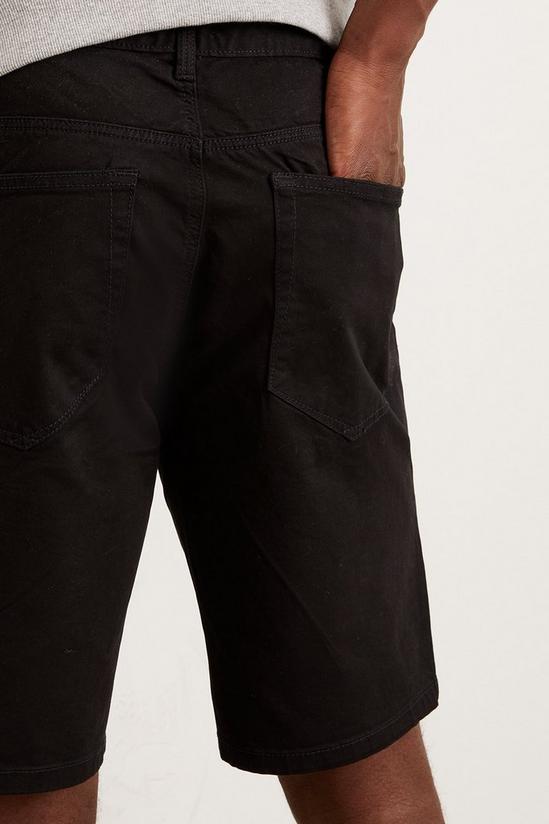 Burton 5 Pocket Black Shorts 4