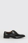 Burton Black 1904 Leather Plain Oxford Shoes thumbnail 2