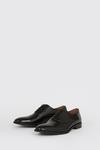 Burton Black 1904 Leather Plain Oxford Shoes thumbnail 3
