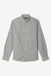 Burton Grey Long Sleeve Oxford Shirt thumbnail 5