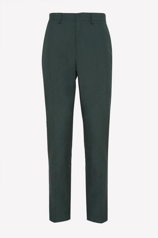 Burton Slim Fit Green Suit Trousers 4