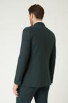 Burton Double Breasted Slim Fit Green Suit Jacket thumbnail 3