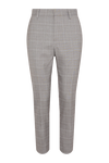 Burton Skinny Fit Grey Fine Check Suit Trousers thumbnail 4