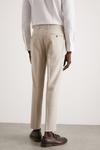 Burton Skinny Fit Neutral Semi Plain Suit Trousers thumbnail 3