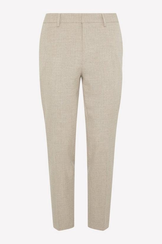 Burton Skinny Fit Neutral Semi Plain Suit Trousers 4
