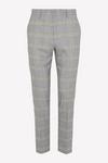 Burton Slim Fit Grey Highlight Check Suit Trousers thumbnail 4