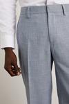 Burton Slim Fit Light Blue Puppytooth Suit Trousers thumbnail 5