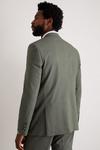 Burton Slim Fit Khaki Fine Twill Suit Jacket thumbnail 3
