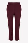 Burton Skinny Fit Burgundy Suit Trousers thumbnail 4