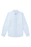 Burton Light Blue Long Sleeve Pocket Oxford Shirt thumbnail 4