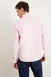 Burton Pink Long Sleeve Pocket Oxford Shirt thumbnail 3