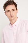 Burton Pink Long Sleeve Pocket Oxford Shirt thumbnail 4