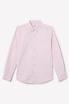 Burton Pink Long Sleeve Pocket Oxford Shirt thumbnail 5