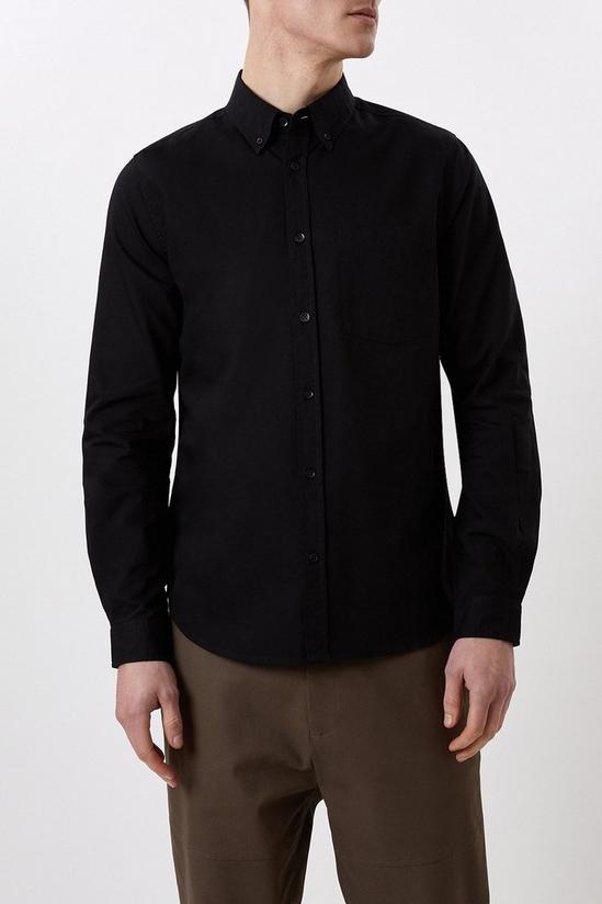 Burton Plus Long Sleeve Pocket Oxford Shirt 1