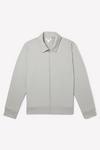 Burton Light Grey Premium Zip Through Collared Jacket thumbnail 5