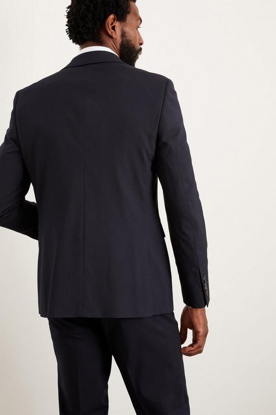 Burton Slim Fit Navy Essential Suit Jacket 3