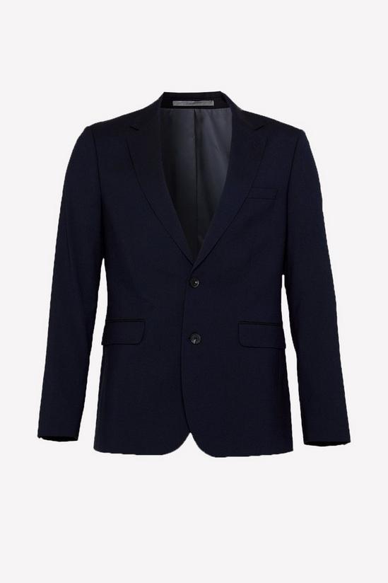 Burton Slim Fit Navy Essential Suit Jacket 4