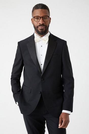 Related Product Slim Fit Black Tuxedo Suit Jacket