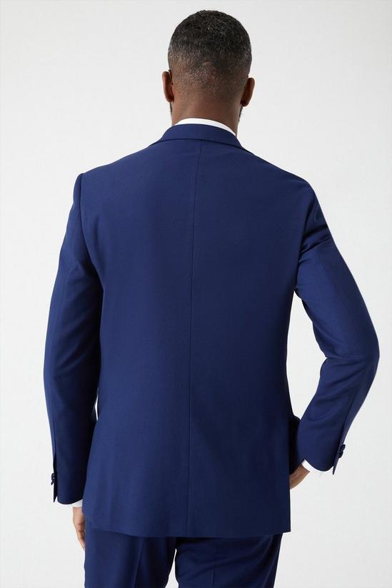 Burton Slim Fit Navy Tuxedo Suit Jacket 3