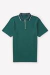 Burton Jacquard Collar Zip Polo Shirt thumbnail 5