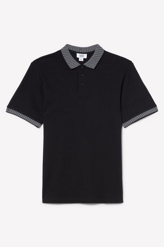 Burton Jacquard Collar Polo Shirt 5