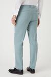 Burton Slim Fit Green Tweed Suit Trousers thumbnail 4