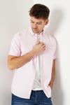 Burton Pink Short Sleeve Oxford Shirt thumbnail 5