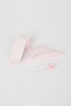 Burton Baby Pink Wedding Paisley Tie Set With Lapel Pin thumbnail 2