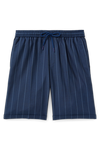 Burton Blue Wide Stripe Smart Shorts thumbnail 4