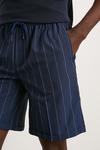 Burton Blue Wide Stripe Smart Shorts thumbnail 5
