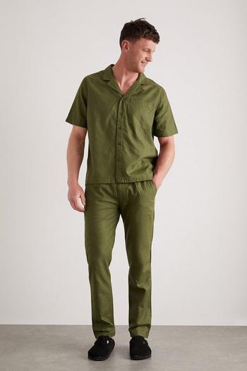 Related Product Khaki Linen Trousers