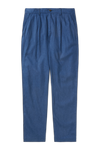 Burton Navy Linen Trousers thumbnail 4