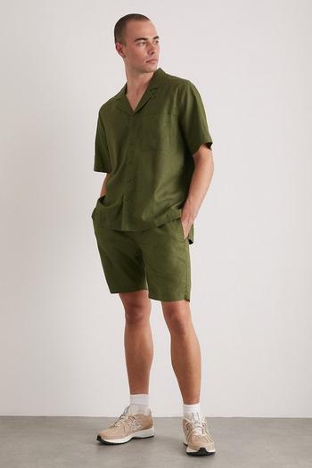 Related Product Khaki Linen Shorts