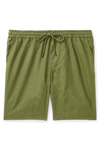 Burton Khaki Linen Shorts thumbnail 4