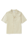 Burton Light Sand Short Sleeve Linen Pocket Shirt thumbnail 4