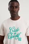 Burton Pink Short Sleeve Club De Sportif Print T-shirt thumbnail 5