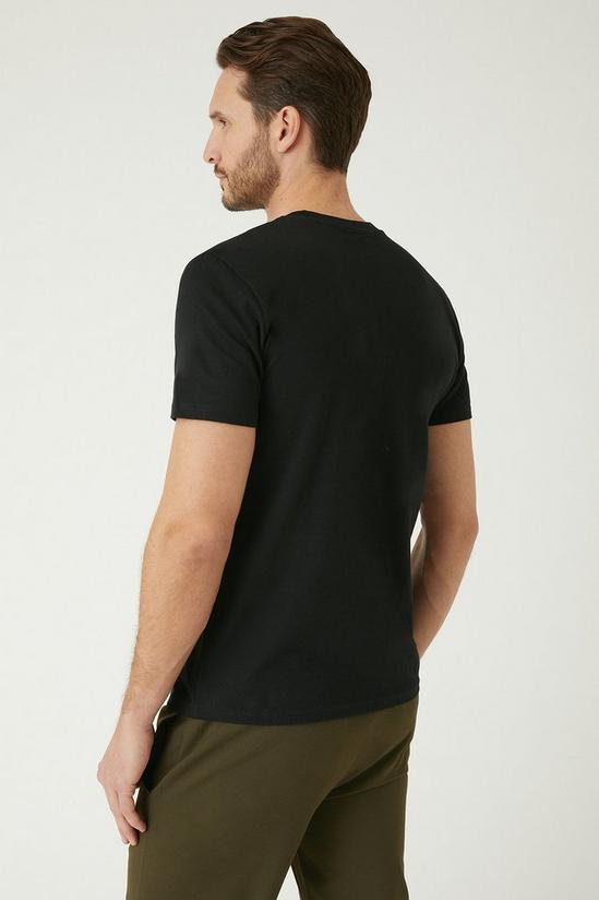 Burton Black Short Sleeve Williamsburg Print T-shirt 3