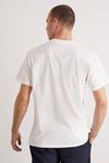 Burton White Slim Fit St Tropez Print T-shirt thumbnail 3