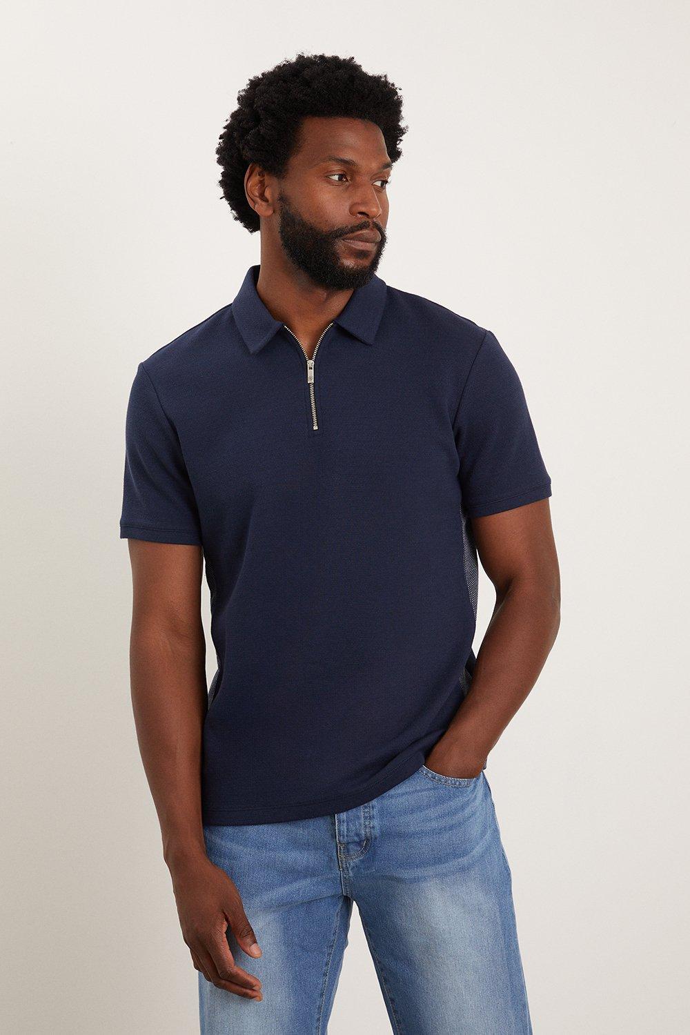 Polos | Contrast Panel Polo | Burton