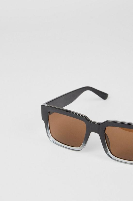Burton Two Tone Square Frame Sunglasses 5